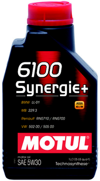 MOTUL 6100 Snergie+ 5W30 1л