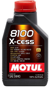 MOTUL 8100 X-cess 5W40 1л