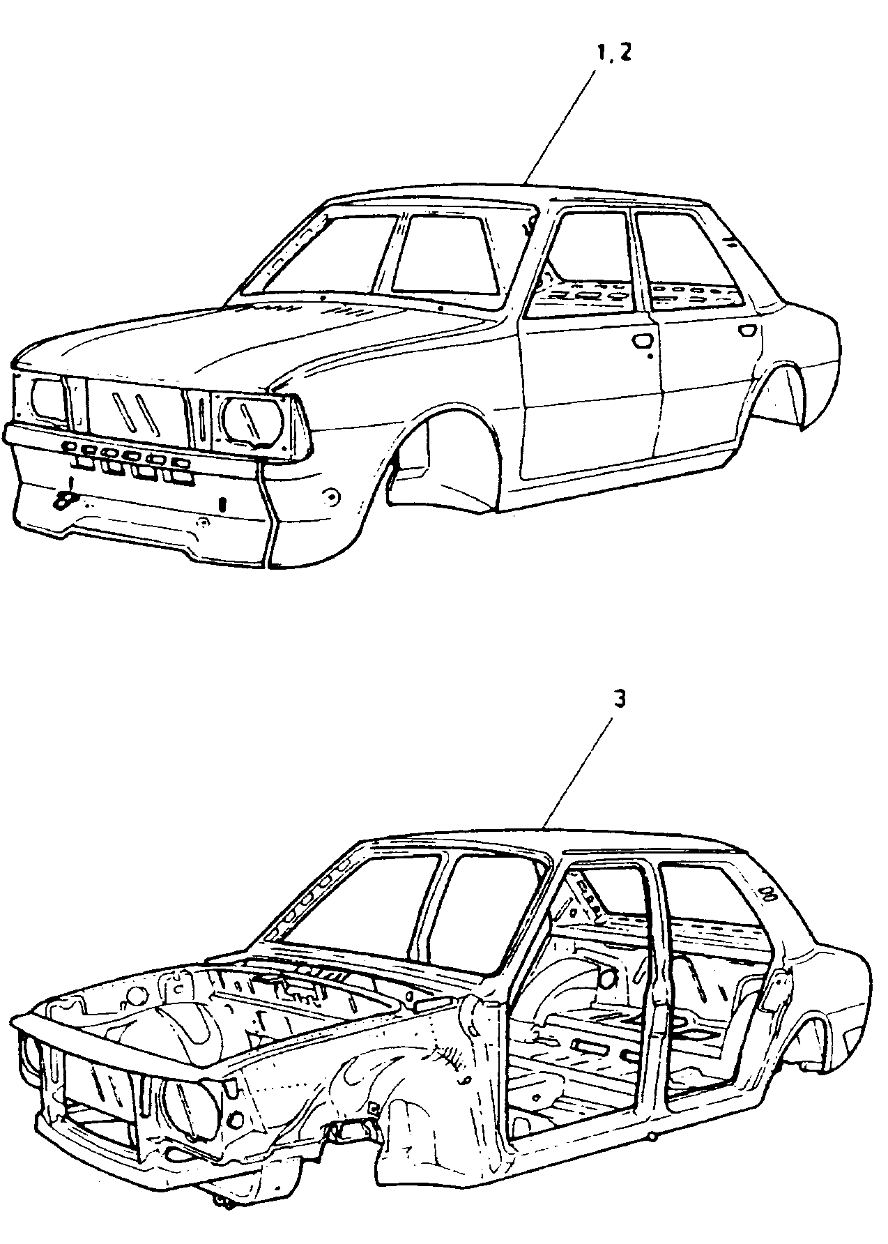 Запчасти для Skoda Sk.105/20/30/35/36/garde 1989 - Кузов