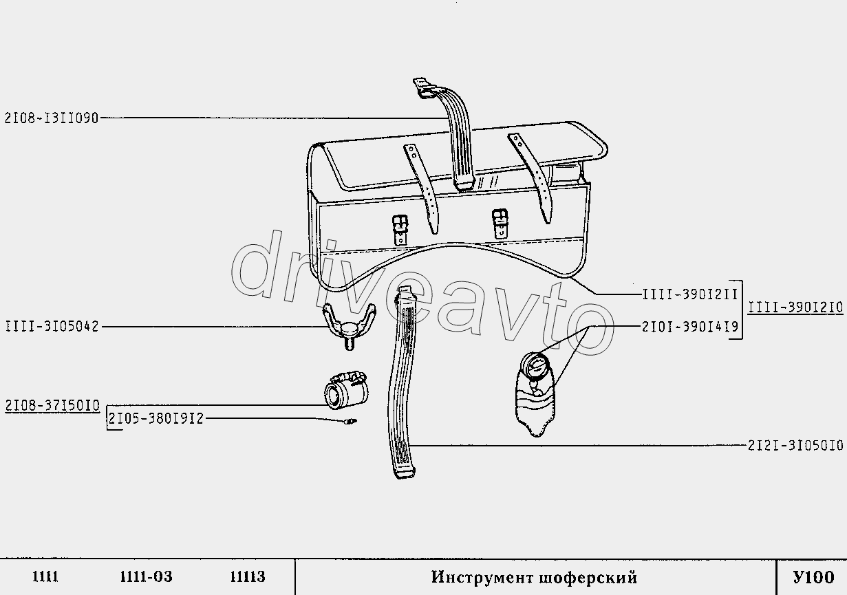 Инструмент шоферский