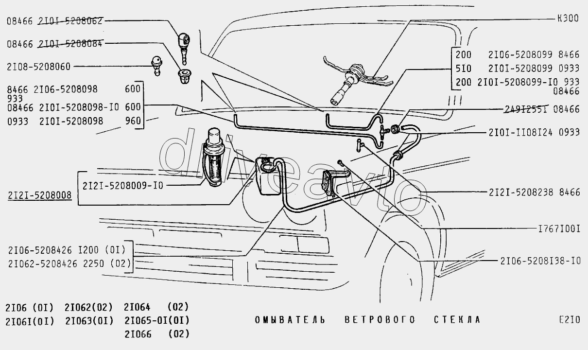 Омыватель ветрового стекла