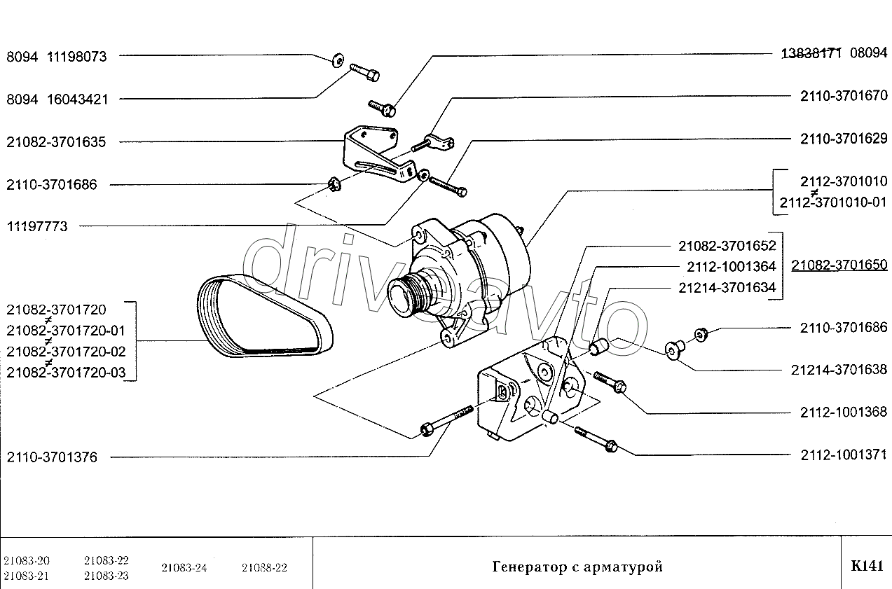 Генератор с арматурой