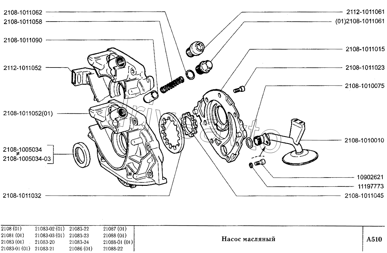 Течет масляный насос ваз 2114