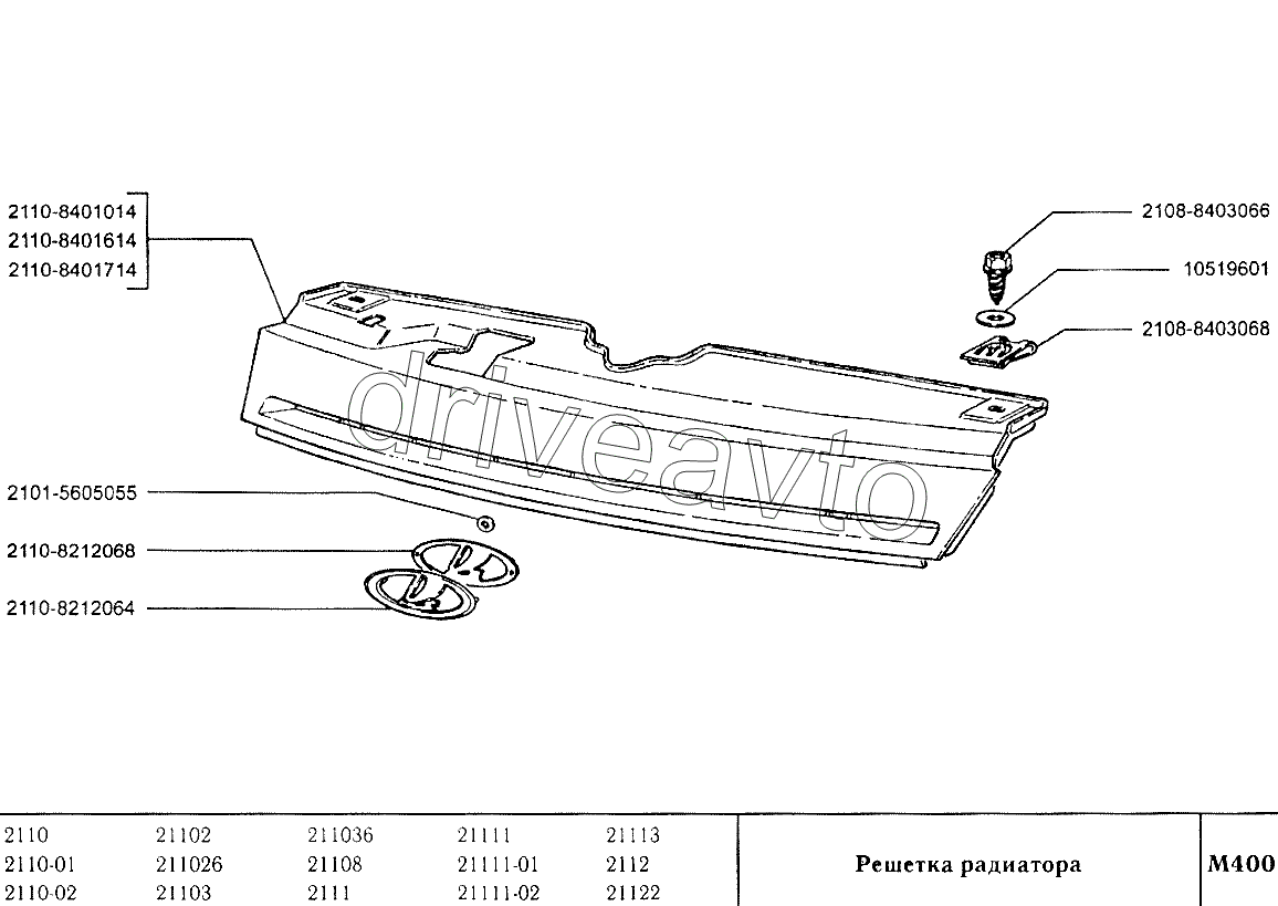 Решетка радиатора