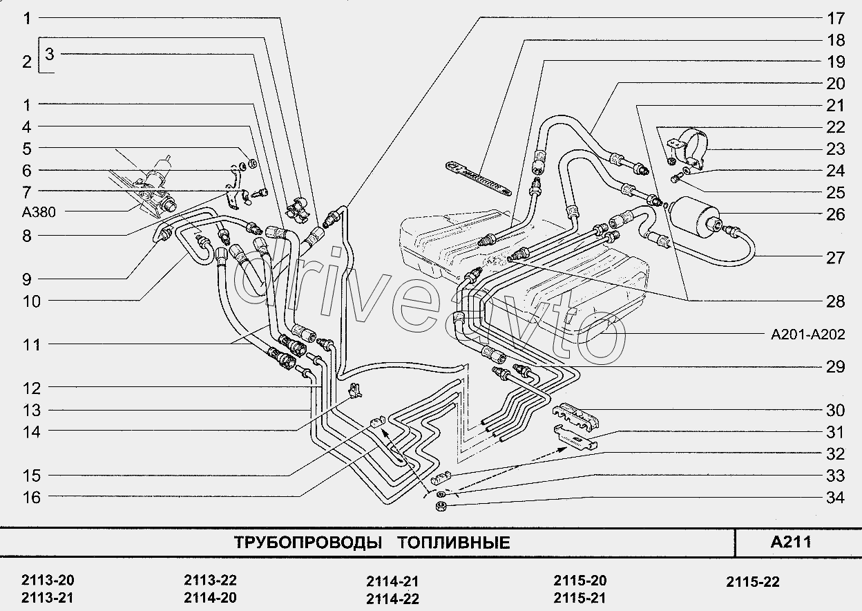 Трубопроводы топливные