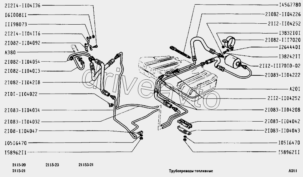 Трубопроводы топливные