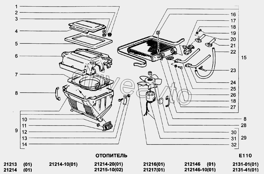 Схема печки Нива 2121. Отопитель салона Нива 21213. Прокладка печки Нива 21213. Система вентиляции и отопления ВАЗ 21213.