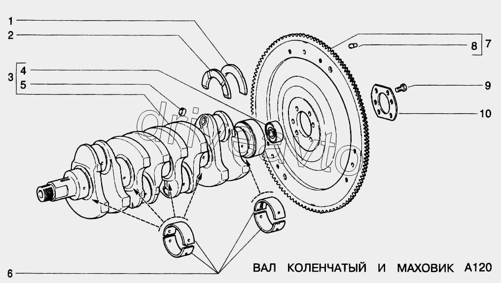 Вал маховик. Полукольца Нива 21213. ВАЗ 21214 коленвал чертеж. Шайба маховика Нива 21213. Подшипник маховика ВАЗ 21213.