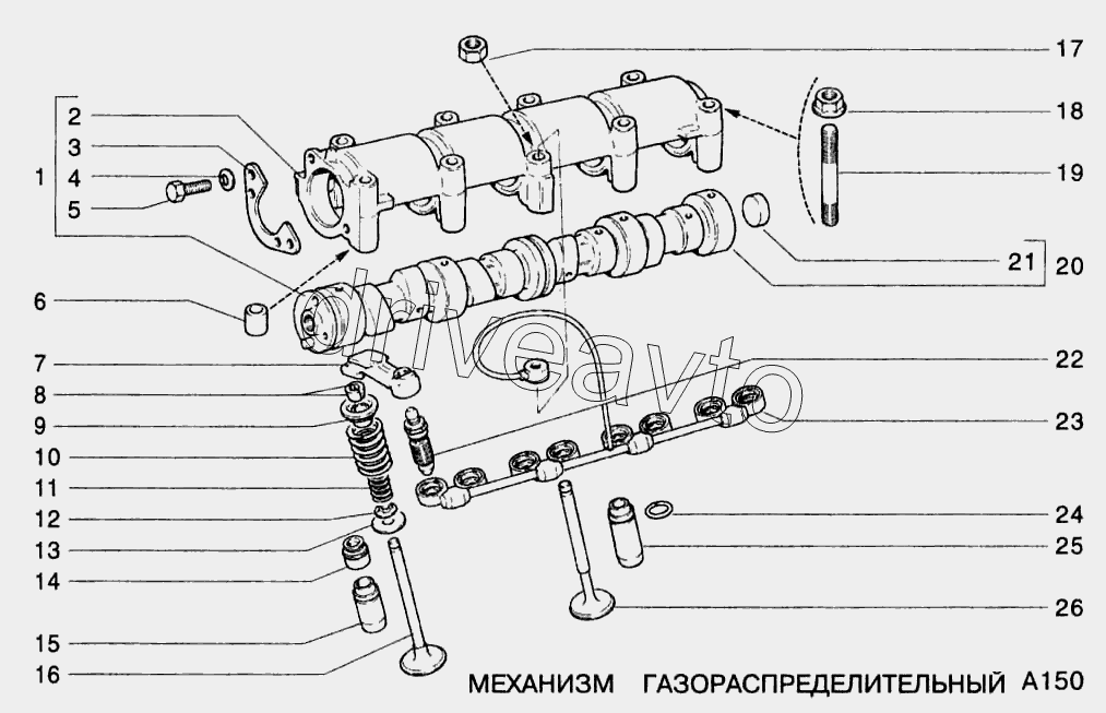 Механизм газораспределительный