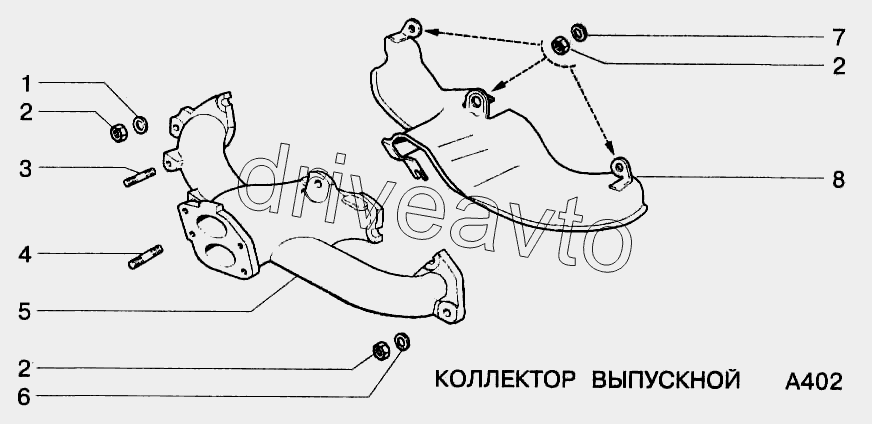 Коллектор выпускной