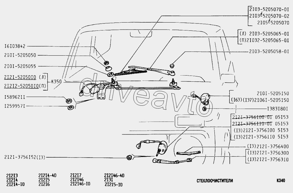 Стеклоочистители