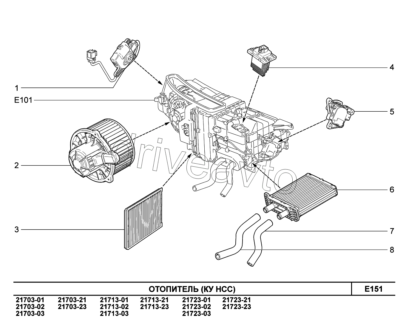 E151. Отопитель