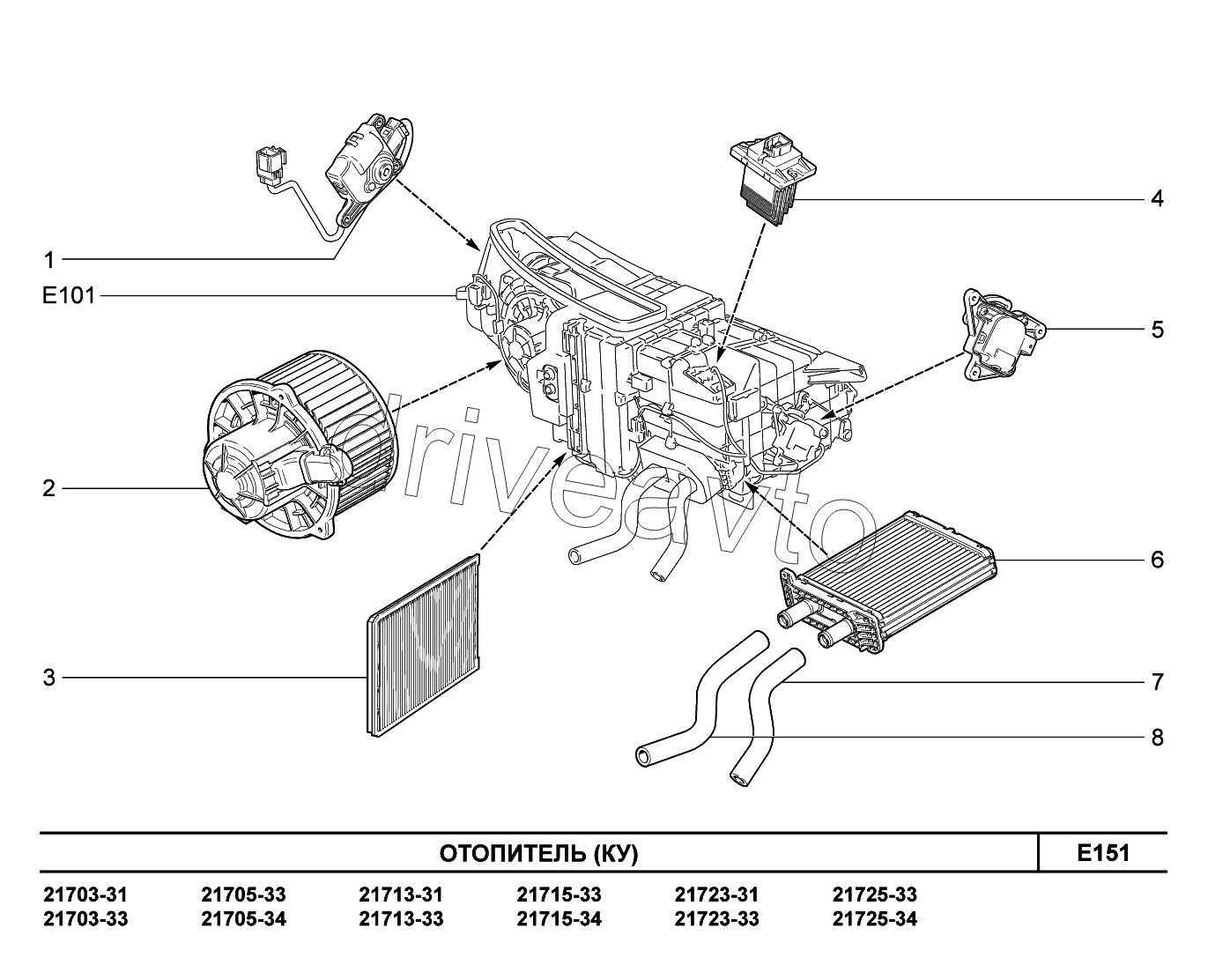 E151. Отопитель