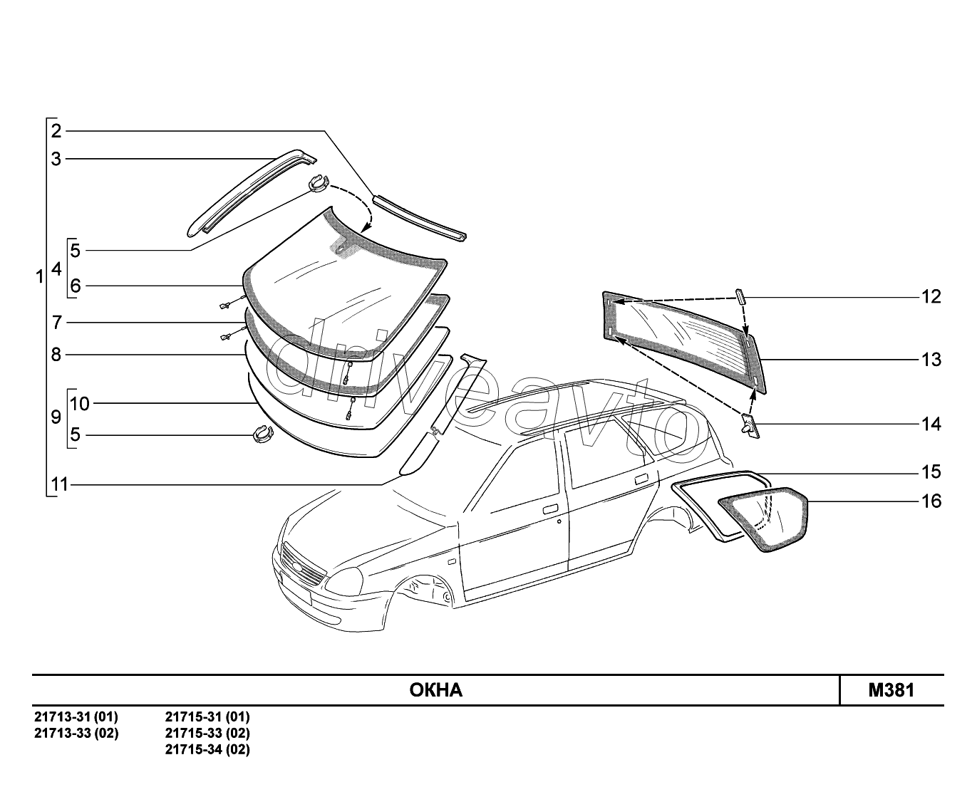 M381. Окна