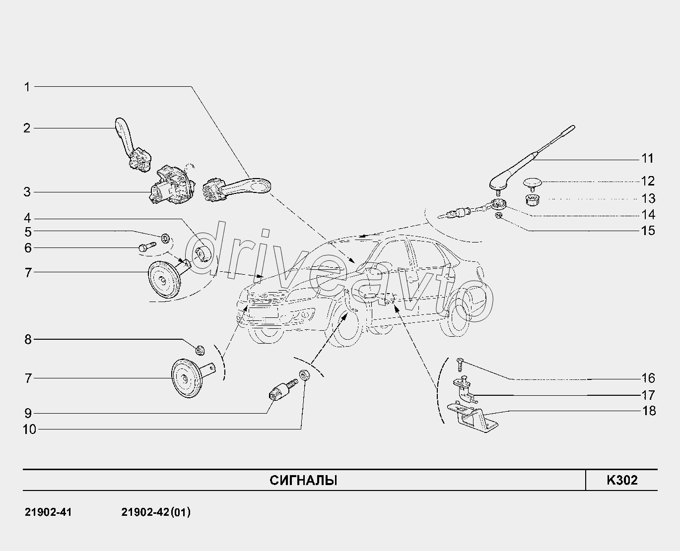 K302. Сигналы