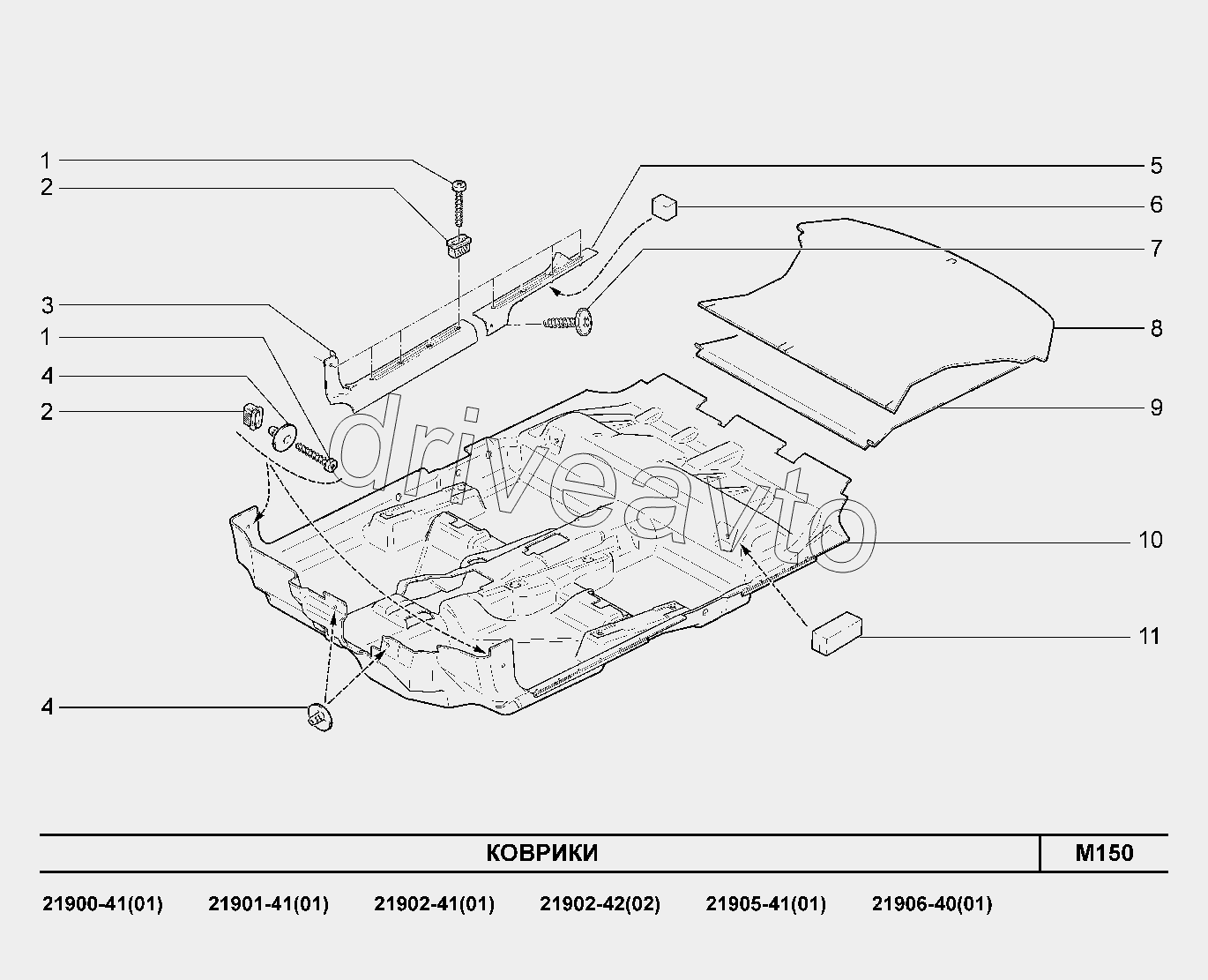 M150. Коврики