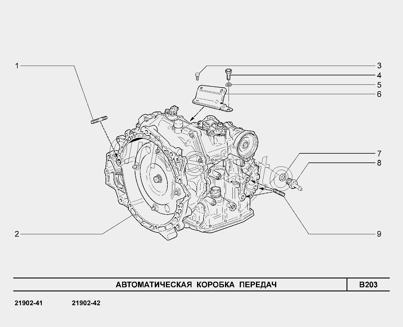 B203. Автоматическая коробка передач