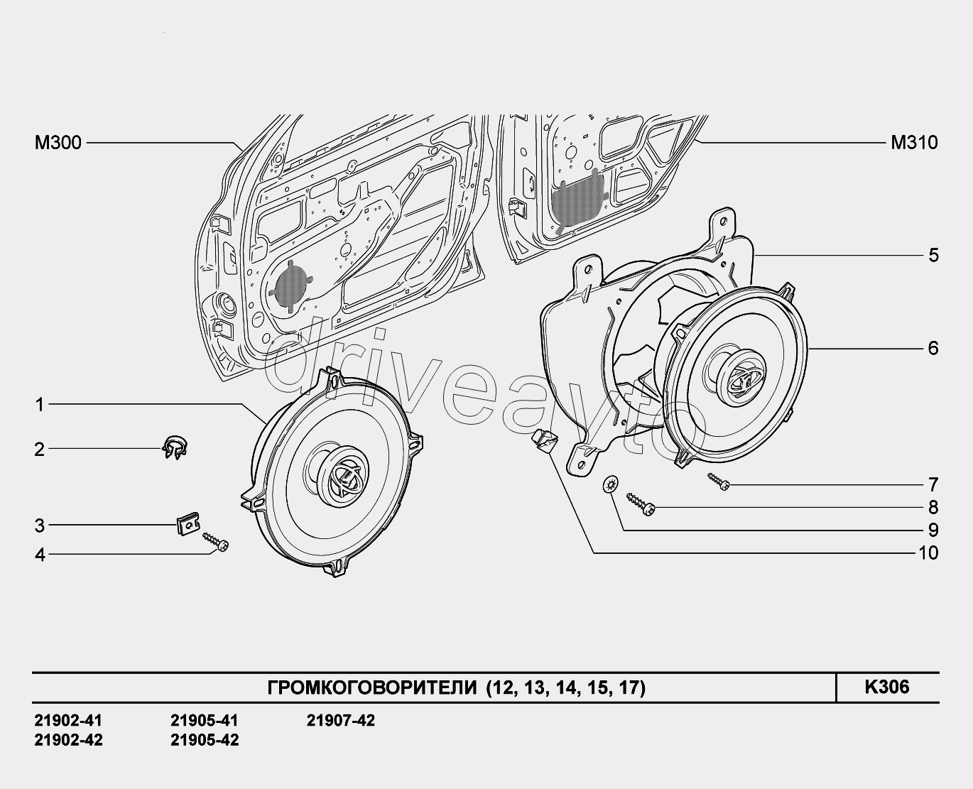 K306. Громкоговорители