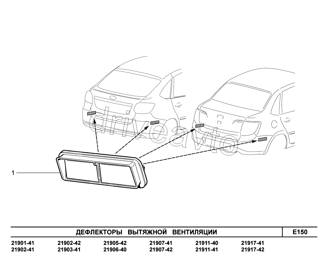 E150. Дефлекторы вытяжной вентиляции