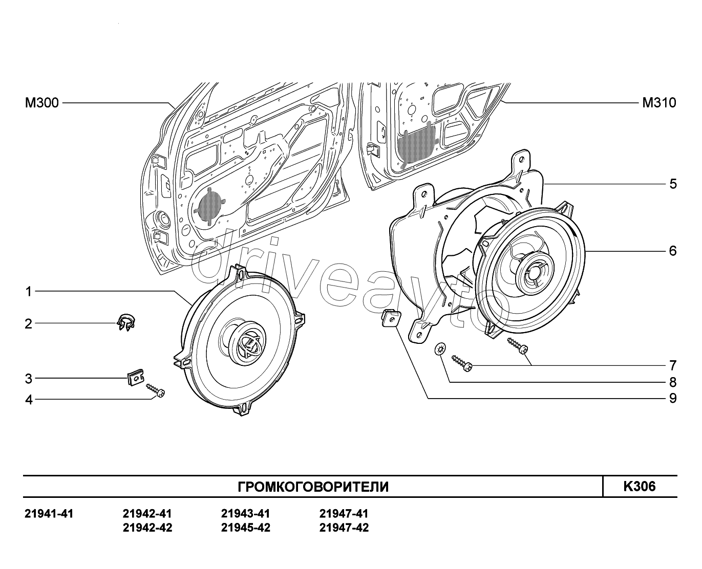 K306. Громкоговорители