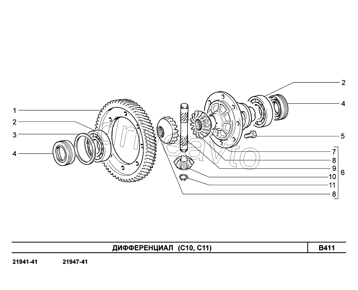 B411. Дифференциал