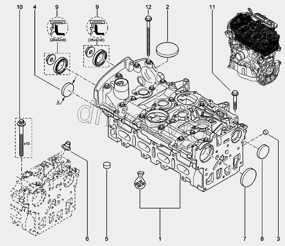 Головка блока (16 КЛ)