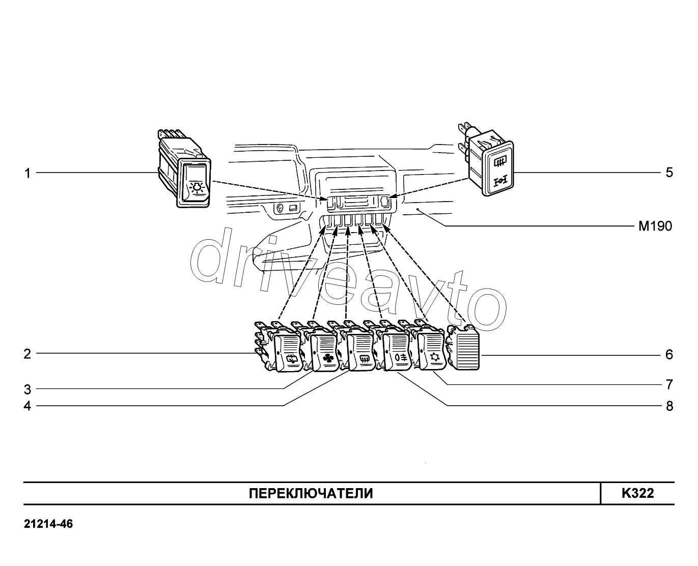 K322. Переключатели