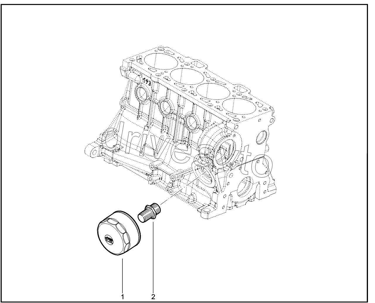 108010. Фильтр очистки масла