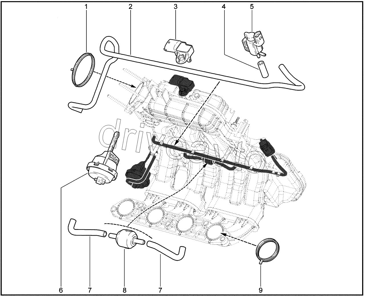 120011. Привод дроссельный