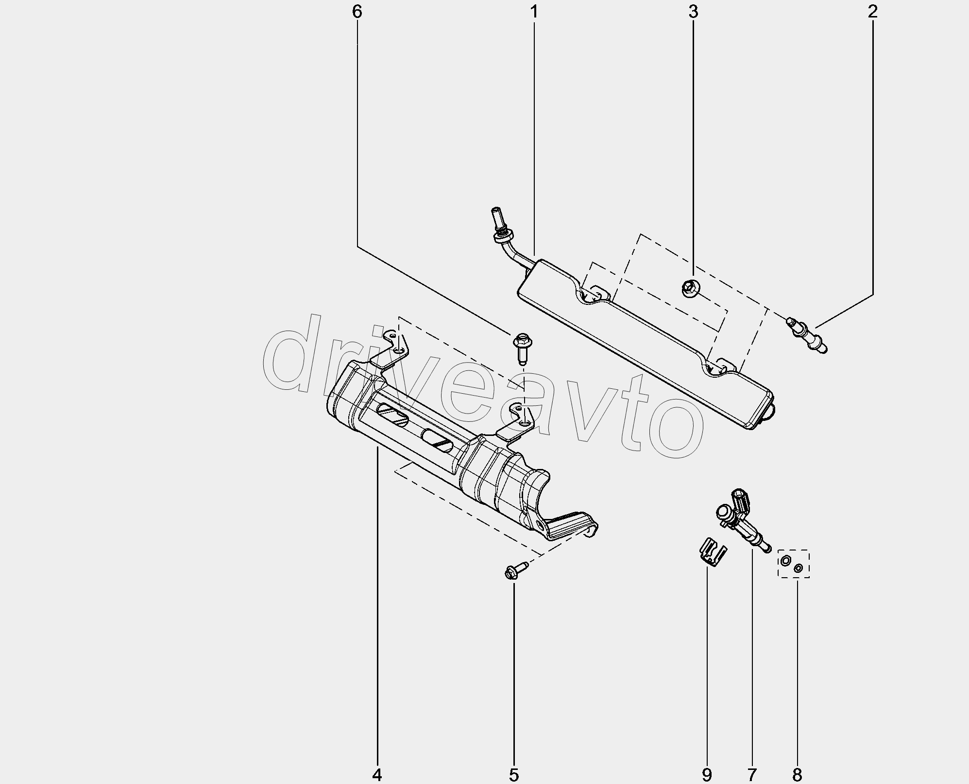 125131. Рампа топливная