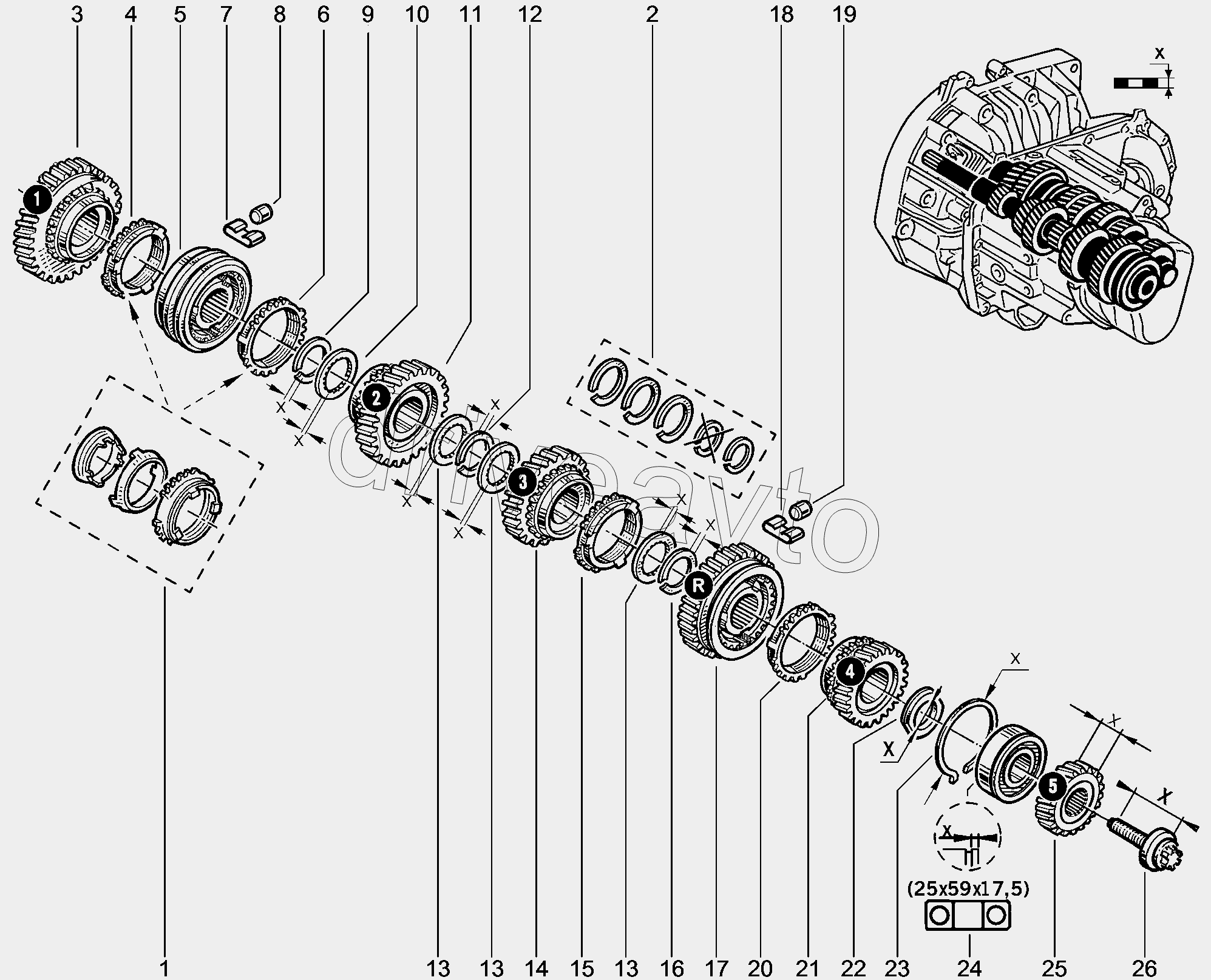 214118-1599227 Синхронизатор