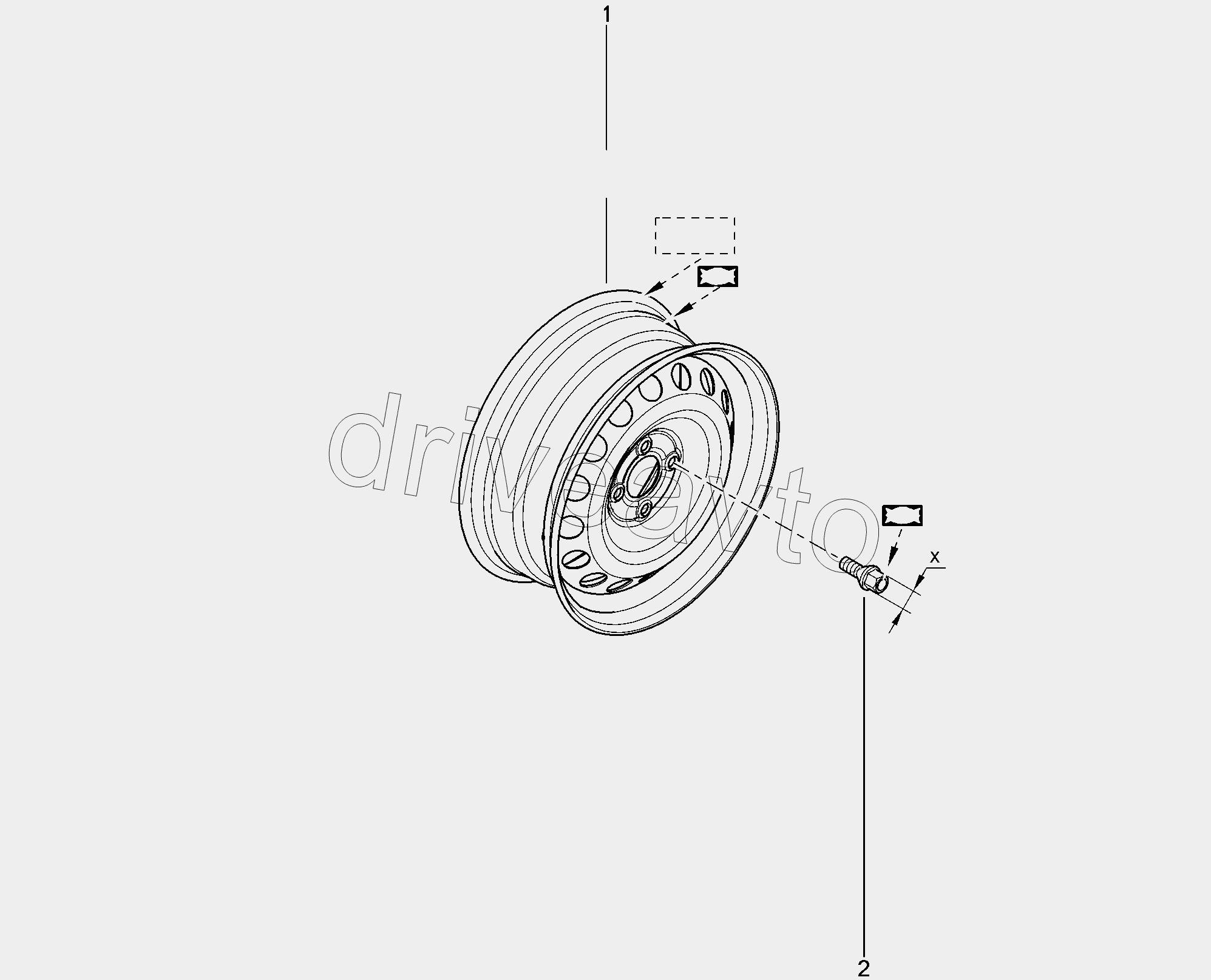 350110. Диск штампованиый