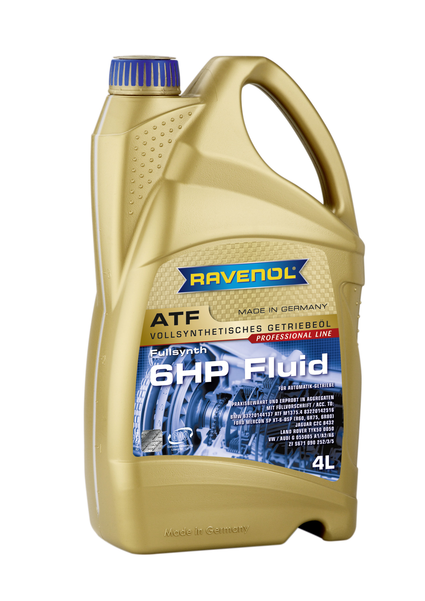 RAVENOL ATF 6 HP Fluid 4л