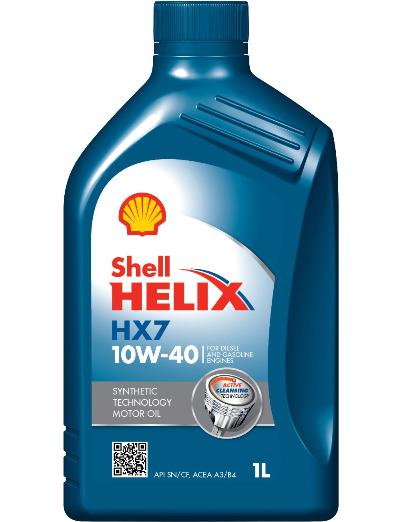 Shell HX7  10w 40 1л