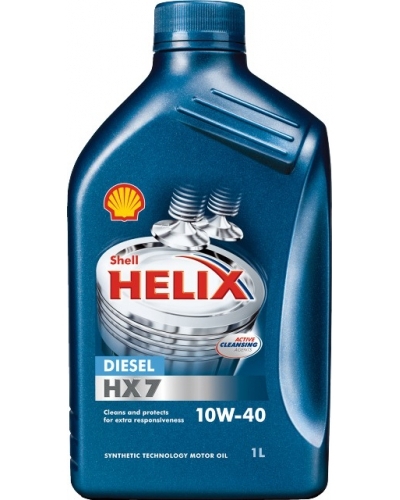 Shell HX7 Diesel 10w 40 1л