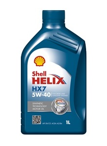 Shell HX7  5w 40 1л